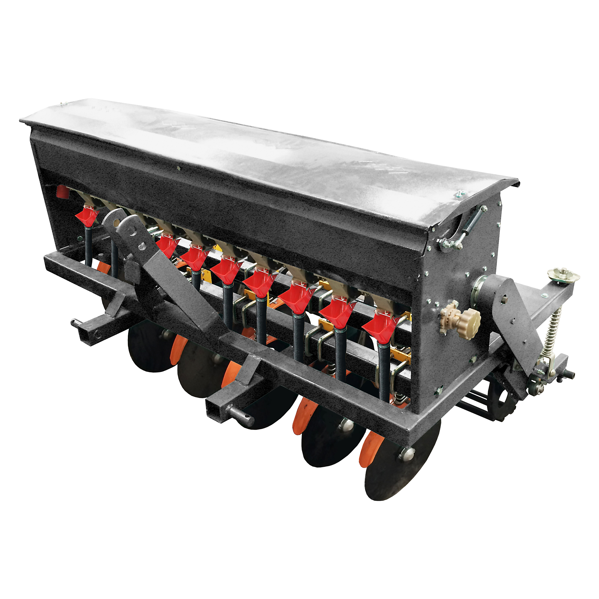 Field Tuff 3-Point Seeder - 48in. Width, 2in. Max. Depth, 8 Rows, Model# FTF-483PTS